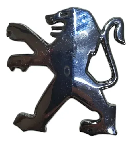 Emblema Volante Cromado Peugeot 206 207 2006 2007 A 2014 Prata
