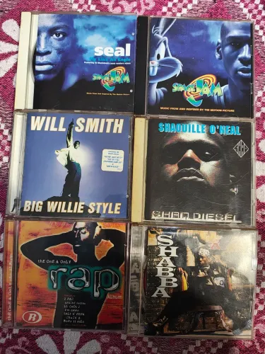Lote Cultura Pop / Rap / Trilhas / Basquete Anos 90