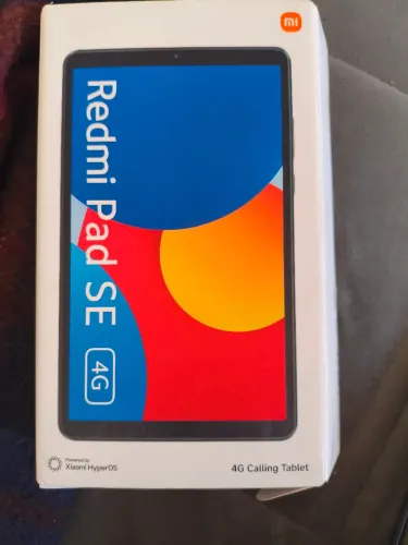 Vende Tablet Redmi Pad SE 128gb com entrada p chip