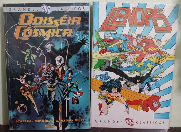 GRANDES CLÁSSICOS DC LOTE C/ 2 REVISTAS