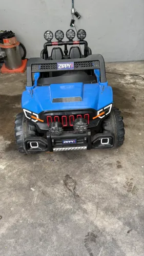 Quadriciclo Eletrico Buggy Jipe 4x4 Com 2 Lugares Cross 12v