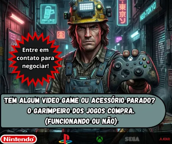 VIDEO GAMES E ACESSÓRIOS