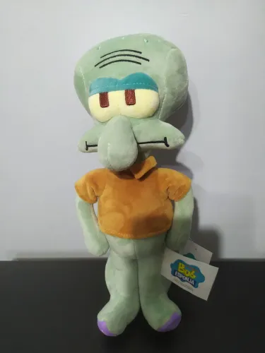 PELÚCIA LULA MOLUSCO ORIGINAL NICKELODEON - TURMA DO BOB ESPONJA