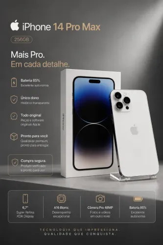 iPhone 14 Pro Max- 256gb bateria 85%