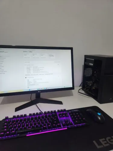 PC Gamer completo Monitor + CPU + Teclado