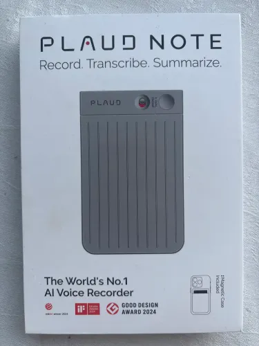 PLAUD NOTE - AÍ Voice Recorder - Gravador por Inteligência Artificial