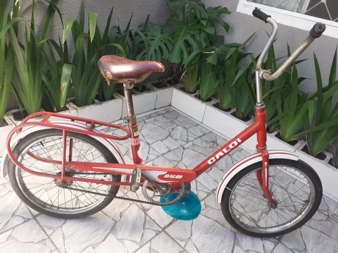 Bicicleta antiga Caloi Berlineta aro 20