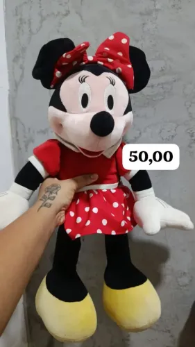 Pelúcia Minnie 40cm Original Disney 