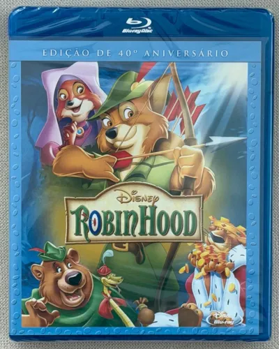 Blu-ray Disney Robin Hood (original e lacrado)