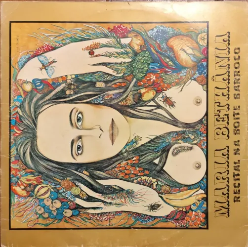 Lp Maria Bethânia - Recital na Boite Barroco 