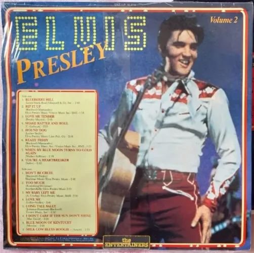 Elvis Presley - Elvis Presley Volume 2 - The Entertainers - ENT LP 13019