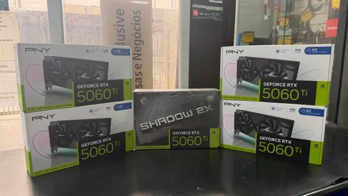 Placa de vídeo NOVA rtx 5060ti 8 gb 1 ANO DE GARANTIA