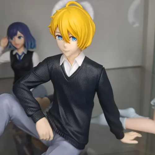 Oshi no Ko Hoshino Acqua Relax Time Original Figure Banpresto para Coleção