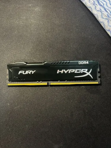 Memória DDR4 Kingston HyperX Fury, 16GB 3200MHz, Black, HX432C16FB/16