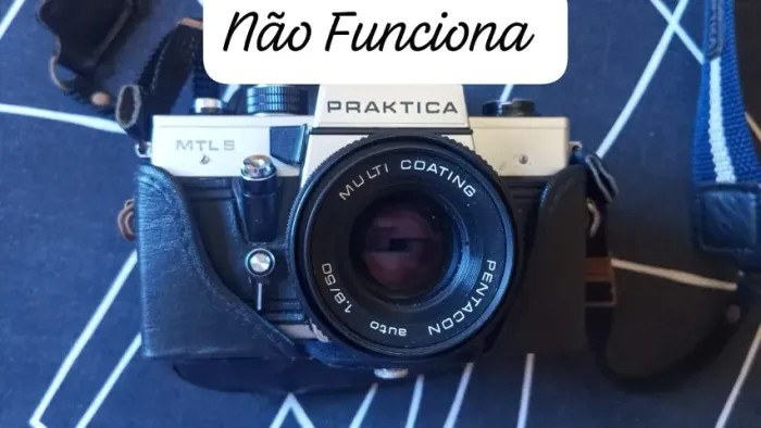 Câmera Antiga Praktica Mtl 5 Não Funciona P/ Peças/decoração (Usado)