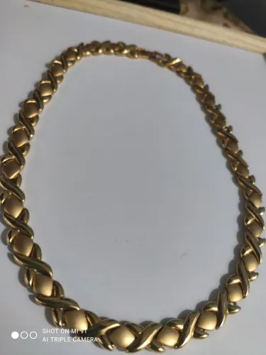 Jóias vintage banhadas a ouro