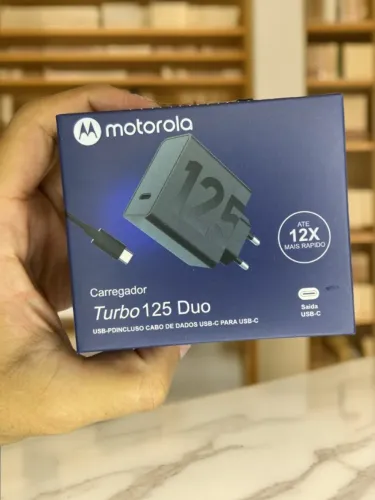Carregador 125 Duo Motorola USB-C para USB-C an20