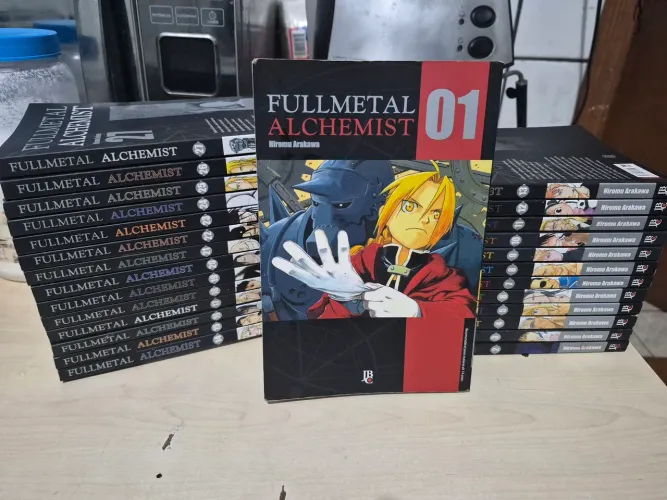 Mangá Fullmetal Alchemist vol. 1 ao 27