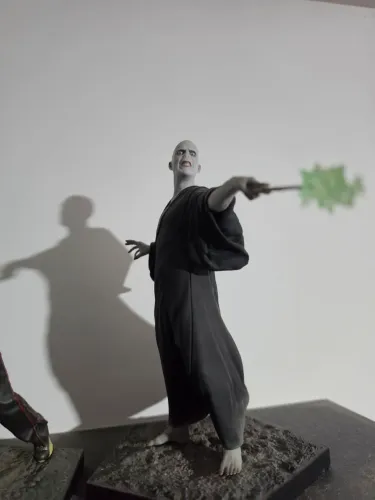 Harry Potter + Voldemort Iron Studios