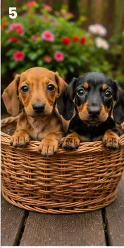 Bebezinho forte e saudável Teckel/Dachshund/Salsicha/Salsichinha/Basset/Cofap