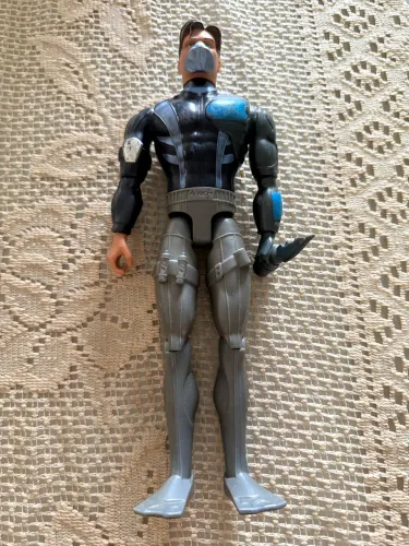 Boneco Max Steel Aquático Mattel 30cm