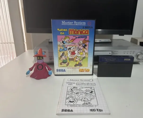 Jogo Master System Turma da Mônica em o Resgate