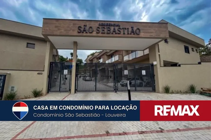 Casa para Locação no Residencial São Sebastião Louveira/SP