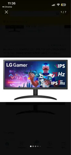 Monitor LG ultrawide
