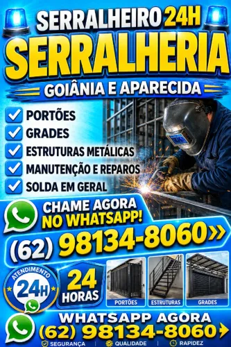 Serralheiro Emergencial - Atendimento a Domicilio