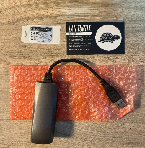 Hak5 Lan Turtle SD - Kit Completo com Manual e Embalagem