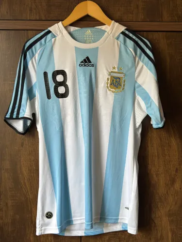 Camisa Argentina Messi Lendária Relíquia - M