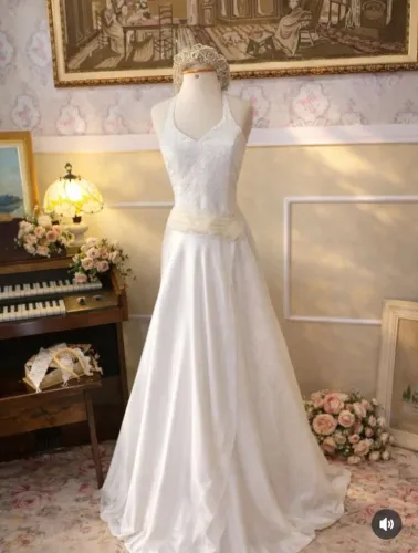 Vestido de noiva vintage