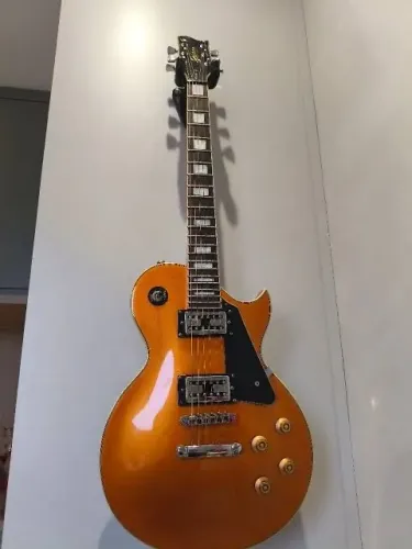Guitarra Golden Dourada Lespaul 