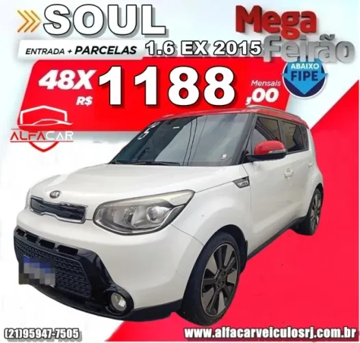 Kia Motors Soul 1.6/ 1.6 16V Flex Aut. 2015