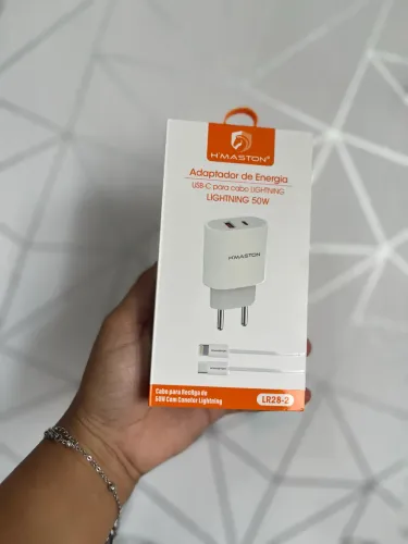 Carregador iPhone 50w turbo - ENTREGA A DOMICÍLIO