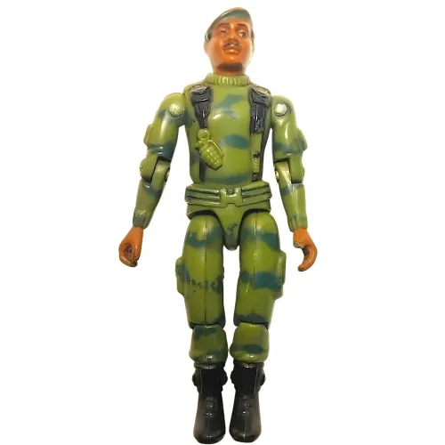 Boneco Cabeça de Ponte Comandos em Ação Estrela 1984 relíquia