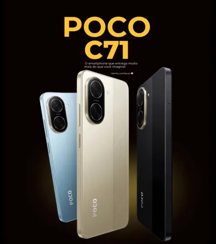Celular Xiaomi Poco C71 - 64GB - Novo!