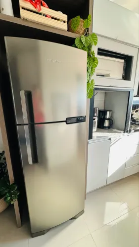 Geladeira Brastemp inox