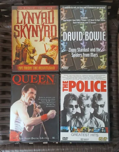 Combo 4 dvds shows diversos