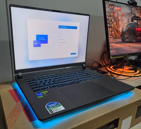 Asus Rog Strix G16 I9 14900HX 16GB DDR5 RTX 5060 8GB 512GB SSD Tela 16 2.5K IPS 240hz Novo