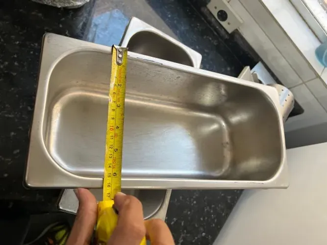 Cuba de inox - Valor unitario - Disponiveis 30 pecas