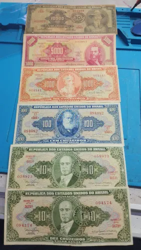 6 notas República E U Brasil