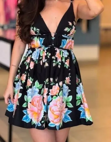 Vestido Curto Farm