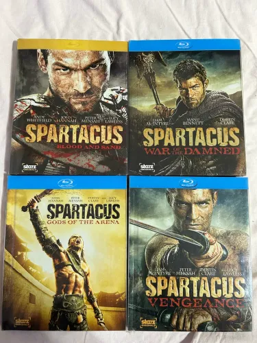 Spartacus série completa importada Bluray 