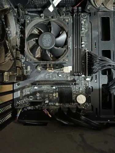 Kit gabinete, processador, fonte, cooler e placa mãe