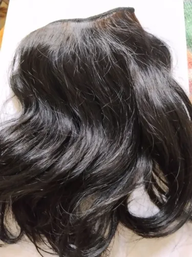 Franja pra cabelo liso ou cacheado feita na tela nunca usada linda pra mulheres 
