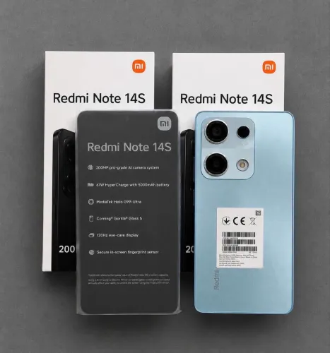 Redmi Note 14S NFC 256GB + 8GB RAM Câmera de 200MP LACRADO ENTREGAMOS 