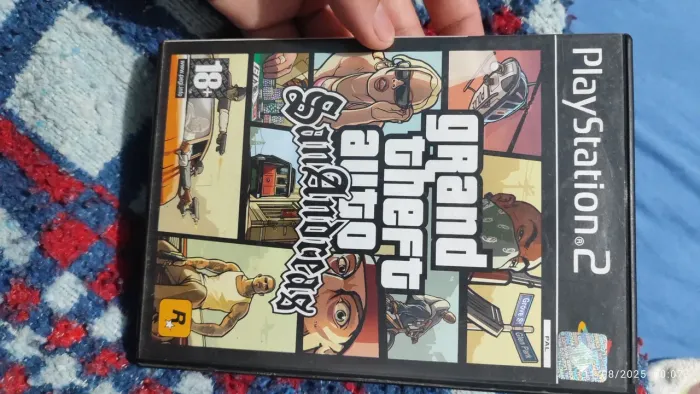 GTA San Andreas PS2 original versão europeu 