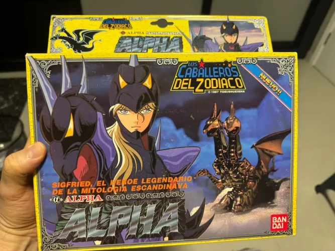 Cavaleiros do Zodíaco Alpha Bandai Vintage