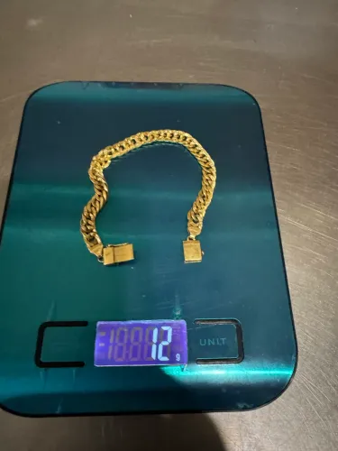pulseira de ouro 18